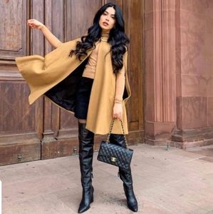 Zara cape coat